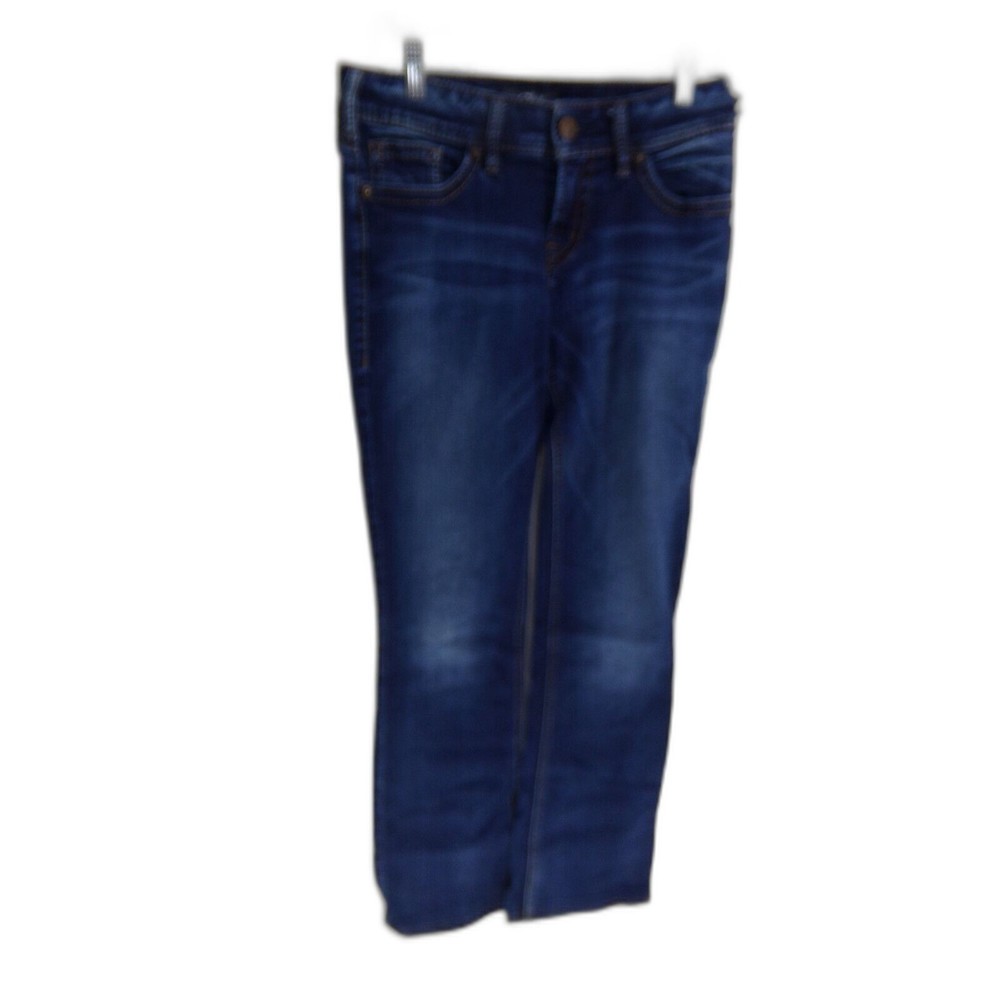 SILVER Suki Bootcut Mid Rise Dark Wash Blue Jeans Womens SZ W29 L35 (W32 L32)